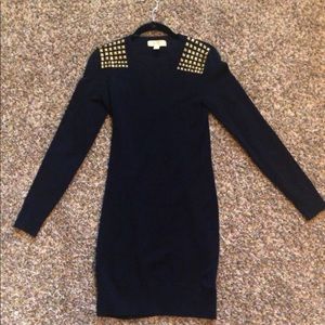 Michael Kors Long Sleeve Dress (Navy)